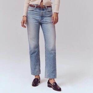 Alex Mill The Bev Relaxed Straight Leg Jeans -NWOT
